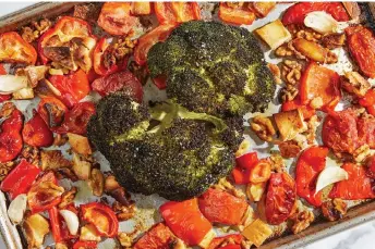  ?? — Tom McCorkle for The Washington Post/food styling by Gina Nistico for The Washington Post photos ?? Roasted broccoli.