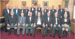  ?? Picture: Angus Findlay. ?? The Rotary Club of Perth held a major celebrator­y event to mark the club’s centenary.