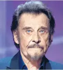  ?? Foto: AP / Jacques Brinon ?? Der französisc­he Rockstar Johnny Hallyday ist 74-jährig gestorben.