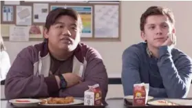  ??  ?? JACOB BATALON & TOM HOLLAND