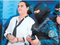  ?? FOTO: EL HERALDO ?? Desde finales de febrero de 2018, la ex primera dama Rosa Elena de Lobo se encuentra privada de su libertad.