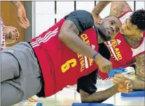  ?? AP FILE PHOTO ?? Despite being the best basketball player in the world, Lebron James’s work in the weight room is said to be legendary.