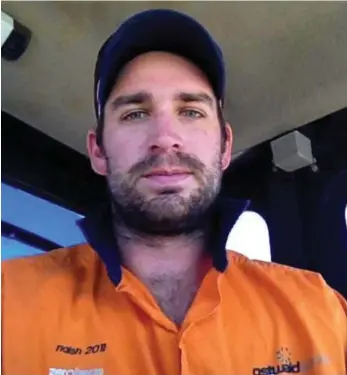  ?? PHOTO: FACEBOOK ?? SACKED: Former Ostwald Bros worker Naish Kenny said he wasn't guaranteed a redundancy payout after being told he was one of 260 staff laid off.