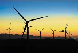  ??  ?? Wind turbines in Burgos, Ilocos Norte