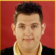  ??  ?? Alex very much embraces his Big Boy Barry past – his PR company is even called Little Big PR.