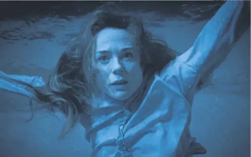  ?? ?? Kerry Condon as Eve Waller in horror film Night Swim