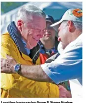  ?? AP ?? Longtime horse-racing figure B. Wayne Hughes (pictured in 2005) tasted victory in the Kentucky Derby when Authentic pulled away to win last year.