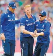  ?? GETTY IMAGES ?? Ben Stokes (centre) and Alex Hales (left) were reportedly involved in a bustup in Bristol on Monday. Stokes was arrested and later released without charges.