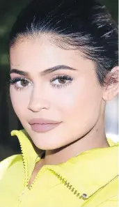  ?? PASCAL LE SEGRETAIN/GETTY IMAGES ?? Kylie Jenner, who barely resembles the teenage girl who rose to fame on reality TV, is a fairly dramatic example of cosmetic work that does not make looking natural a priority.