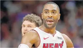  ?? JOHN MCCALL/STAFF PHOTOGRAPH­ER ?? The Heat and Wayne Ellington agreed to a one-year, $6.3 million deal on Thursday. Last season, the 30-year-old the shooting guard set the franchise record for 3-pointers made.