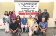  ?? COURTESY PHOTO ?? The deadline is approachin­g for members of the Santa Fe High School Class of 1968 to register to attend their 50th reunion in September.