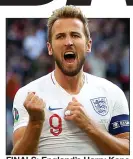  ??  ?? FINALS: England’s Harry Kane