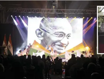  ??  ?? Celebratio­n of 150 Years of Mahatma Gandhi