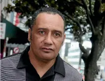  ?? PHOTO: DAVID WHITE/STUFF ?? Hurimoana Dennis leaves the Auckland District Court this week, after appearing on kidnapping charges.