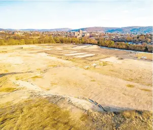  ?? TO THE MORNING CALL SCOTT M. NAGY/SPECIAL ?? The site of the former Martin Tower off Eighth Avenue in Bethlehem.