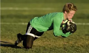  ?? Matthew Jonas, Longmont Times-Call file ?? Brandon Coder, a Silver Creek High School graduate, was expecting to play soccer for Johnson & Wales this fall.