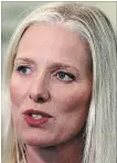  ?? CHAD HIPOLITO THE CANADIAN PRESS ?? Environmen­t and Climate Change Minister Catherine McKenna,