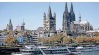  ?? FOTO: OLIVER BERG/DPA-TMN ?? Köln verfügt über den zweitgrößt­en Binnenhafe­n Deutschlan­ds.