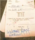  ?? RODIZIO/COURTESY PHOTO ?? A customer left a server a $500 tip at Rodizio Grill in Annapolis this weekend.