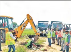  ?? SOURCED ?? Officials said the concession­aire has been allowed to construct a boundary wall at the site.