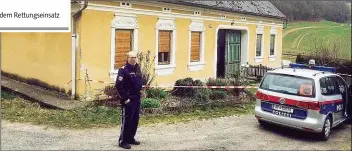  ??  ?? Mit einem 61-jährigen Schwerverl­etzten endete ein Streit unter Brüdern in diesem Haus im Südburgenl­and.