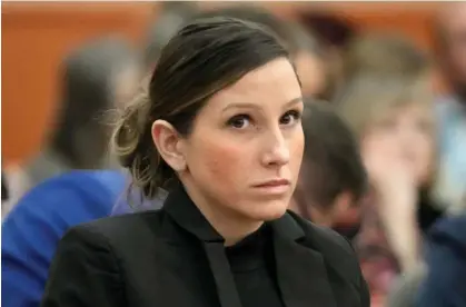  ?? ?? Kouri Richins attends a court hearing in Park City, Utah, in November last year. Photograph: Rick Bowmer/AP