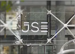  ?? (Courtesy pic) ?? The JSE has amended the listing requiremen­ts to include actively managed certificat­es (AMCs) in the suite of products offered to the market.