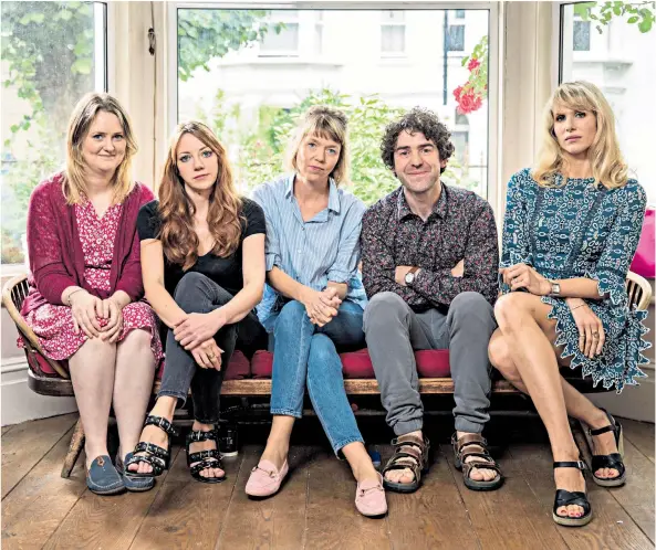  ??  ?? The BBC Two series takes a funny look at alpha and beta mothers – and one father