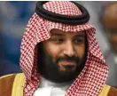  ??  ?? Saudi Crown Prince Mohammed Bin Salman