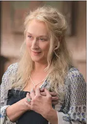  ?? Associated Press photo ?? This image released by Universal Pictures shows Meryl Streep in a scene from “Mamma Mia! Here We Go Again.”