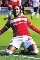  ?? Picture: Rogan Thomson/JMP ?? Kasey Palmer celebrates his goal