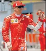  ??  ?? Kimi Raikkonen.