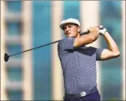  ?? Neville Hopwood Associated Press ?? BRYSON DeCHAMBEAU has irked fellow competitor­s and fans for taking his time approachin­g shots.