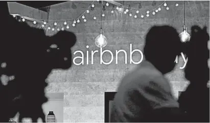  ?? TOSHIFUMI KITAMURA/GETTY-AFP 2018 ?? Some Airbnb customers are unhappy with hidden fees that raise the cost of renting through the online service.