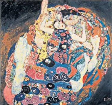  ??  ?? Burgeoning sexuality: The Virgins (1913) by Gustav Klimt