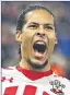  ??  ?? VAN DIJK: £60m