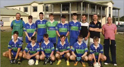  ??  ?? The AGB team who competed in the sevens tournament in Ballinakil­l.s Friday, June 30 Monday, July 3