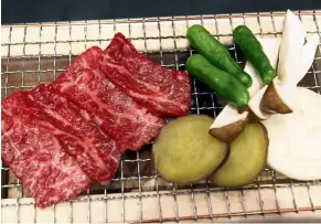  ??  ?? Grillng is one of the best ways to cook wagyu.