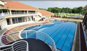  ??  ?? Sports facilities at Manipal’s Melaka campus.