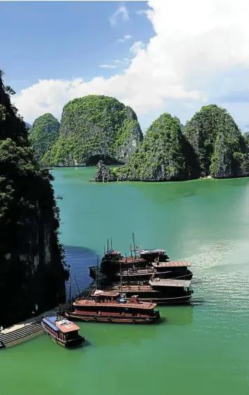  ?? Picture: THINKSTOCK ?? NEW WORLD WONDER: Halong Bay, Vietnam