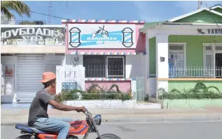  ?? RICARDO FLETE ?? Barbería en Villa Vásquez donde ocurrió el hecho.