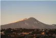  ?? ?? Catania sits at the foot of Mount Etna Samir Kharrat