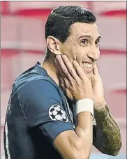  ?? FOTO: AP ?? Di María, en cuarentena tras el resultado de la prueba