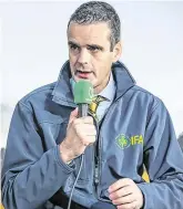  ??  ?? Unsatisfie­d: IFA president Joe Healy welcomed the step forward but said more needed to be done.