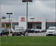  ?? ANDREW KULP — MEDIANEWS GROUP ?? The former Freedom Toyota in Tilden Township is now owned by the Lehigh County-based Kelly Automotive Group.