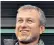  ??  ?? Roman Abramovich, the Chelsea owner, is Britain’s 13th richest man with a fortune estimated at £9 billion