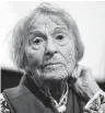  ?? FOTO: DPA ?? Brunhilde Pomsel, ehemalige Sekretärin bei NS-Propaganda­minister Goebbels, ist mit 106 Jahren gestorben.