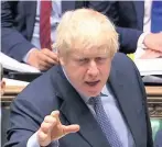  ??  ?? >
Prime Minister Boris Johnson