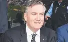  ??  ?? LOOKING LEAN: Eddie McGuire has lost 15kg through a dramatic diet.