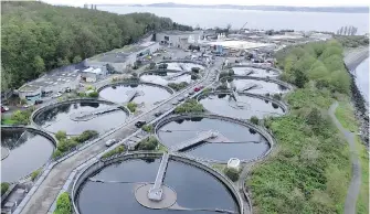  ??  ?? During two events in February 2017, the West Point Treatment Plant discharged nearly 950 million litres of untreated stormwater and sewage into Puget Sound.